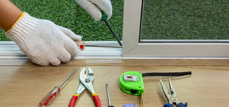 Sliding Door Track Replacement in League City, TX